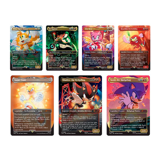 MTG Secret Lair x Sonic: Friends & Foes ING-NO FOIL