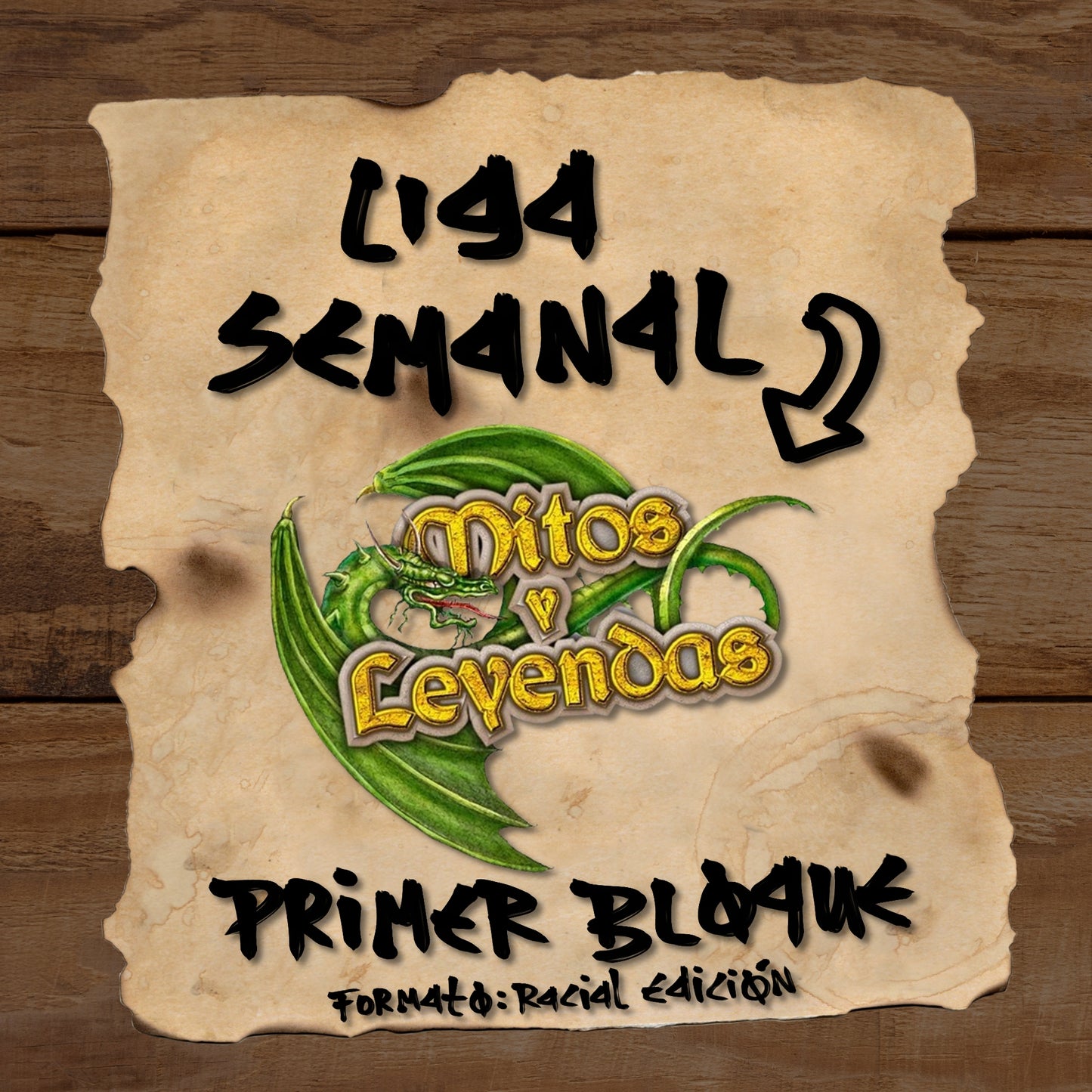 CUPO: LIGA SEMANAL PB Formato RACIAL EDICION.