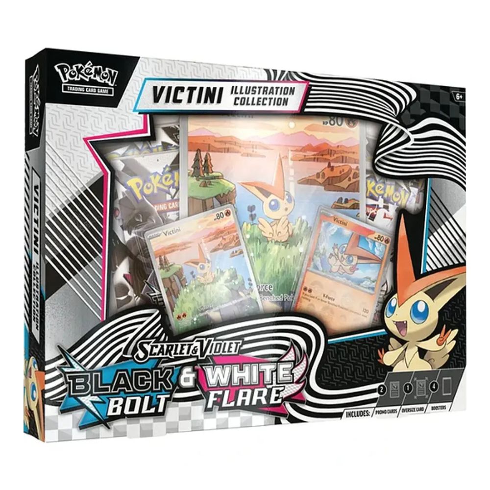 Black Bolt & White Flare – Unova Illustration Collection