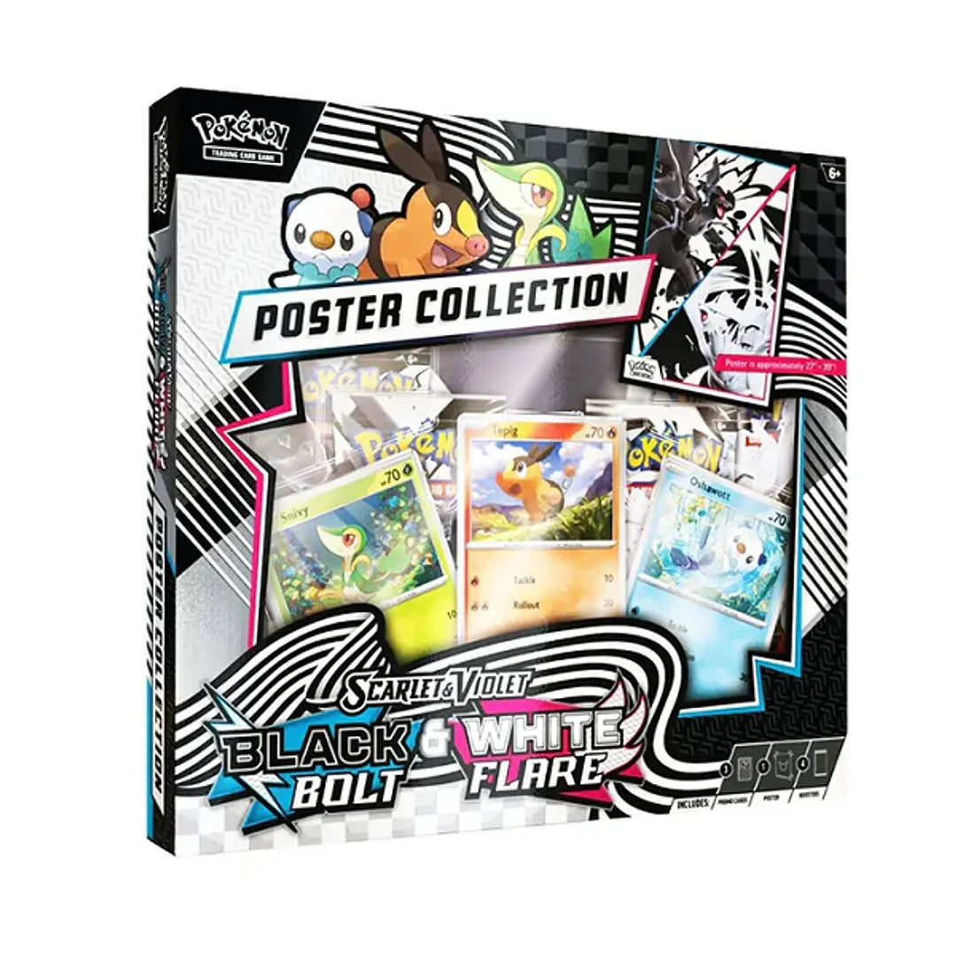 Black Bolt & White Flare – Unova Poster Collection