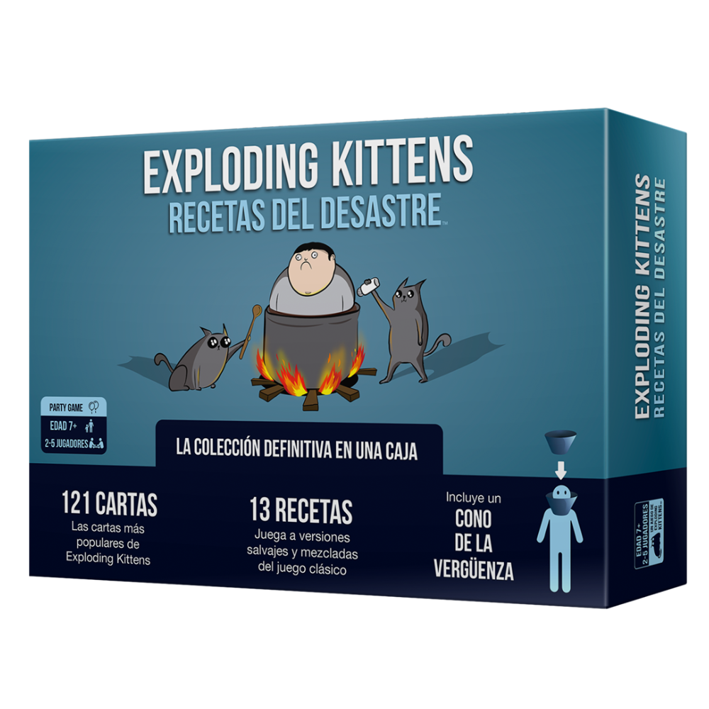 Exploding Kittens Recetas del Desaste