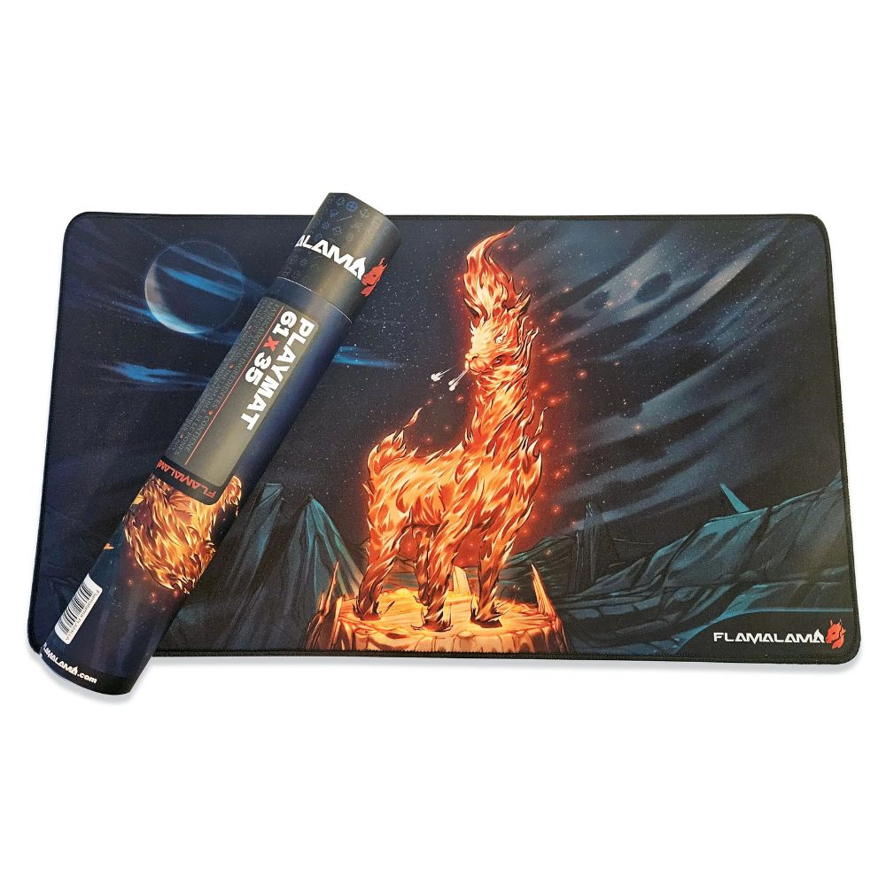 PlayMat 61x35 Flamalama azul
