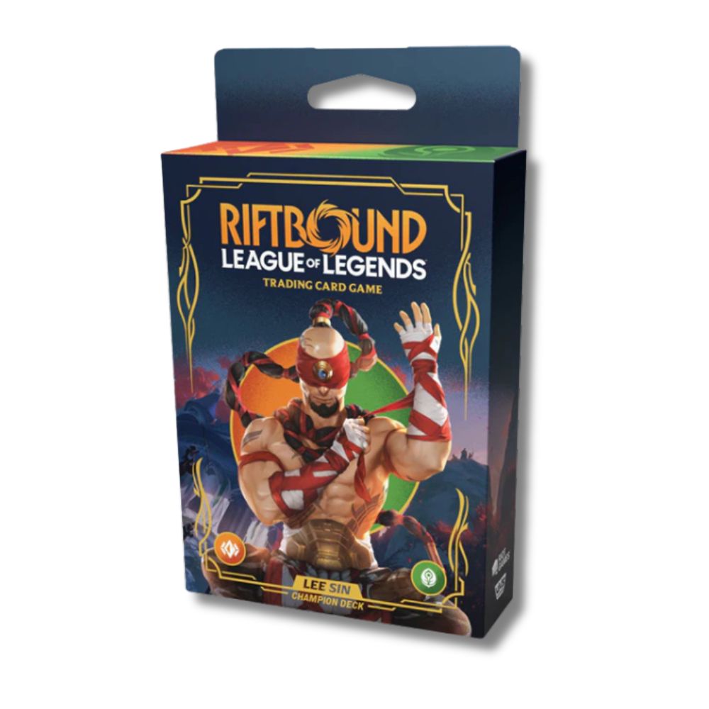PRE VENTA: Riftbound League of Legends TCG: Champion Deck Lee Sin