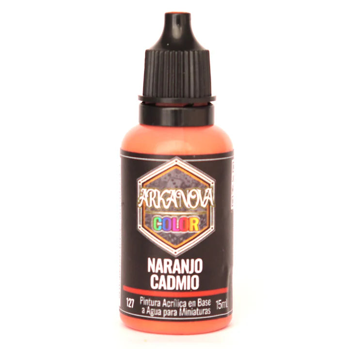 Arkanova Pintura Naranjo Cadmio 15 mL