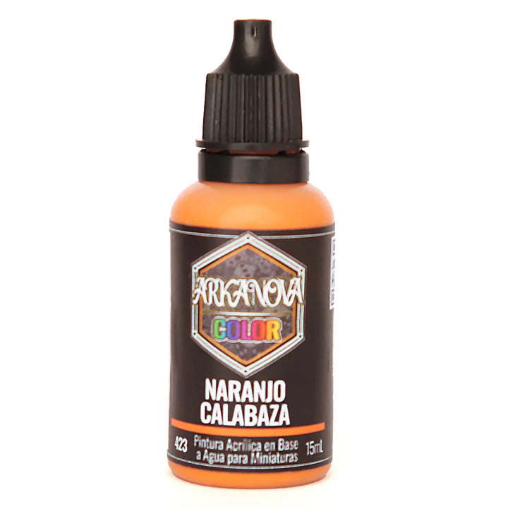 Arkanova Pintura Naranjo Calabaza 15 mL