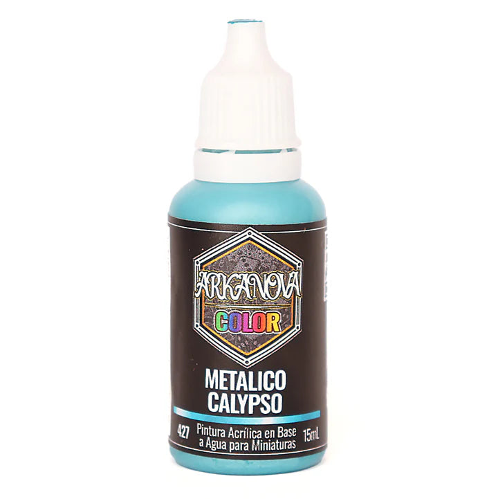 Arkanova Pintura Metálico Calypso 15 mL