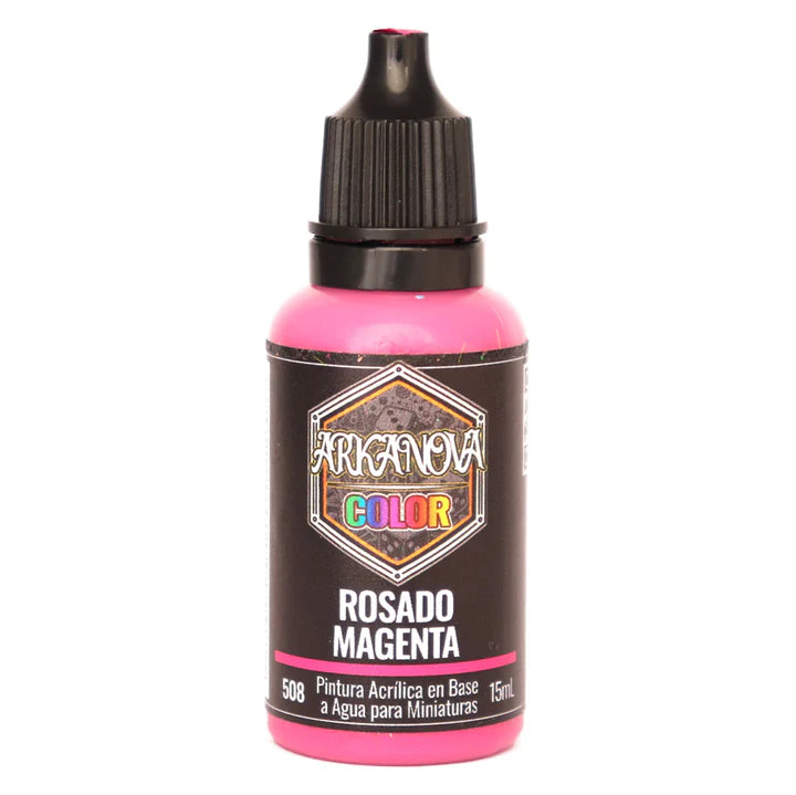 Arkanova Pintura Rosado Magenta 15 mL