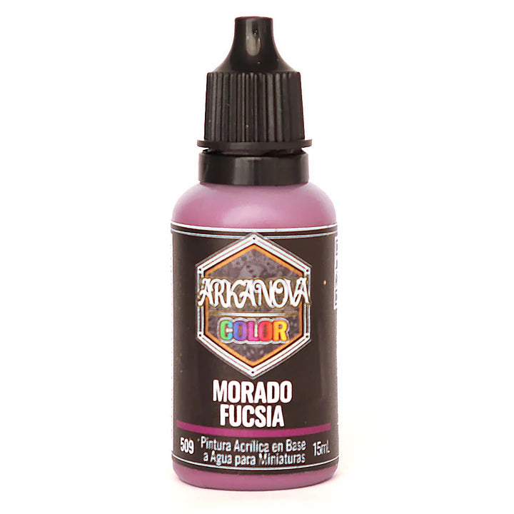 Arkanova Pintura Morado Fucsia 15 mL