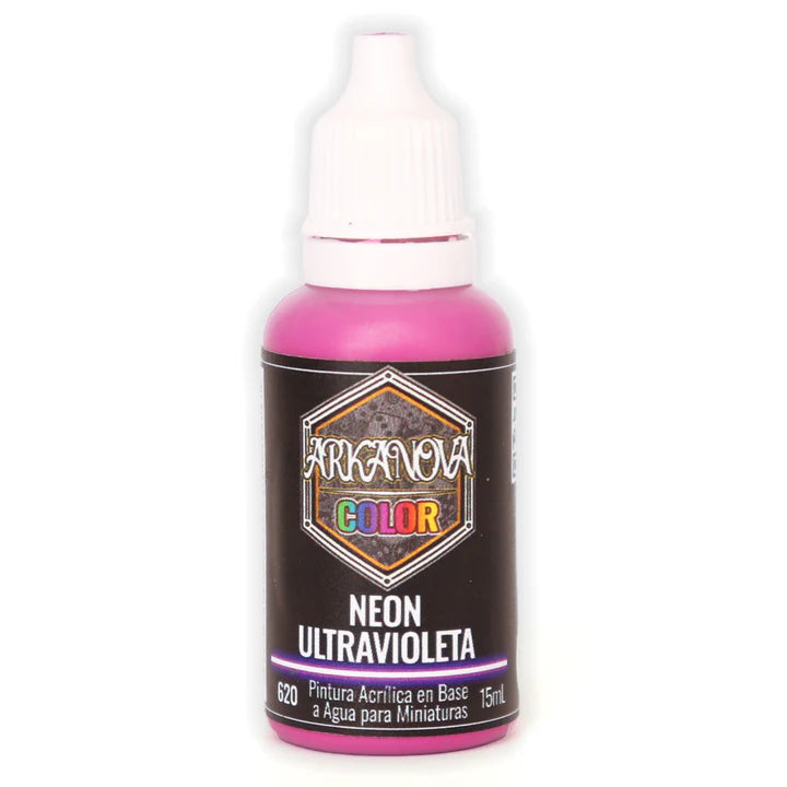 Arkanova Pintura Neon Ultravioleta 15 mL