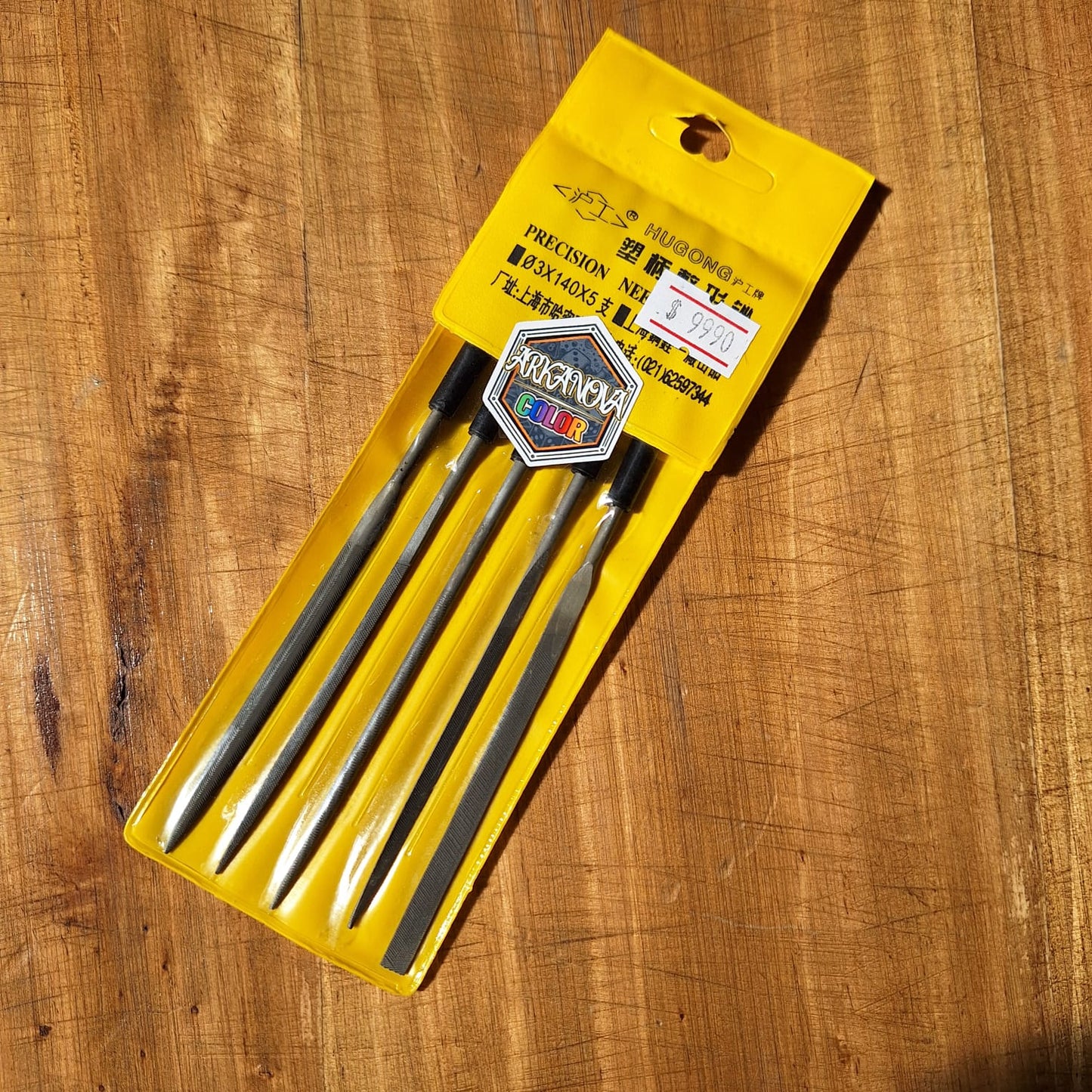 Arkanova Juego de 5 Piezas de Limas