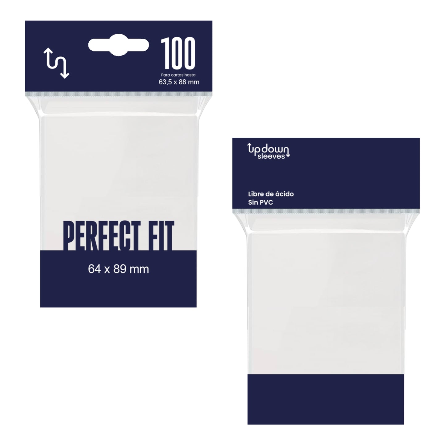 Protectores Updown Perfect Fit Standard (Inner) 63,5 x 88 mm