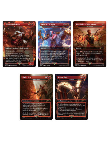 MTG Secret Lair x PlayStation: God of War: Greek