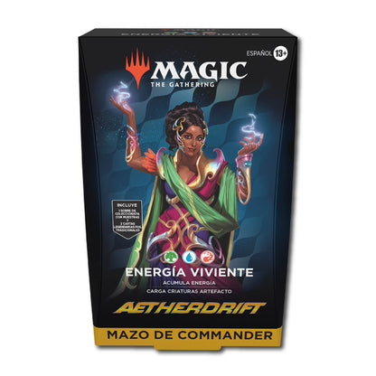 MTG Aetherdrift Commander - Energía viviente - ESP