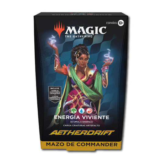 MTG Aetherdrift Commander - Energía viviente - ESP