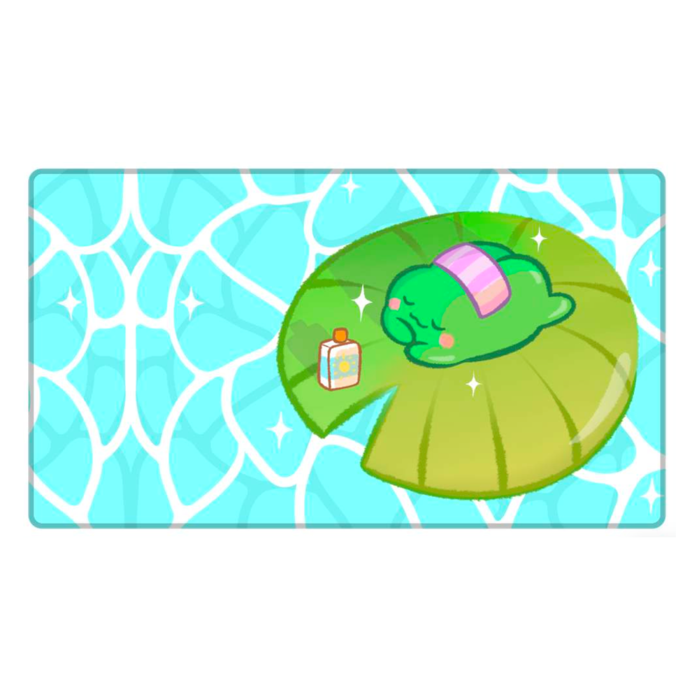 PlayMat 61x35 MousepadLab - DESCANSO VERDE