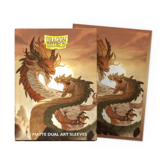 Protectores Dragon Shield Matte - Art Dual 'Wood Snake'