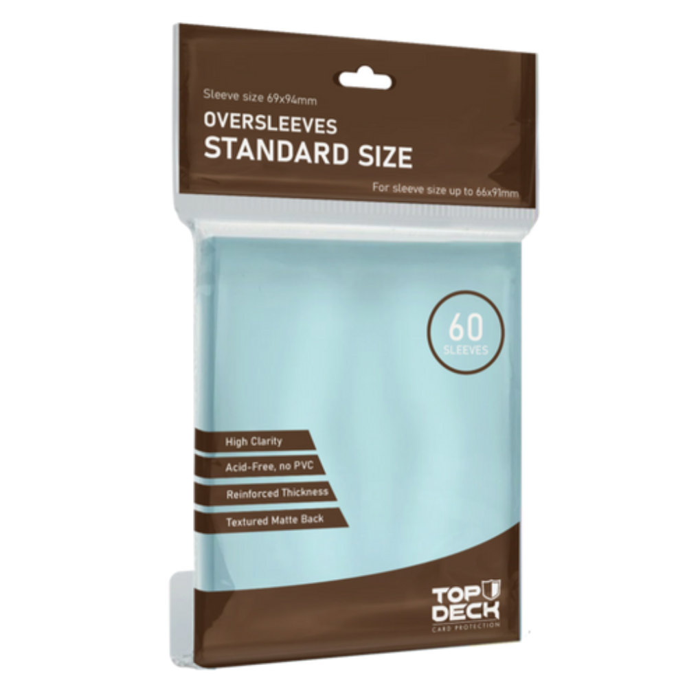 TOPDECK Oversleeves Standard 69x94mm