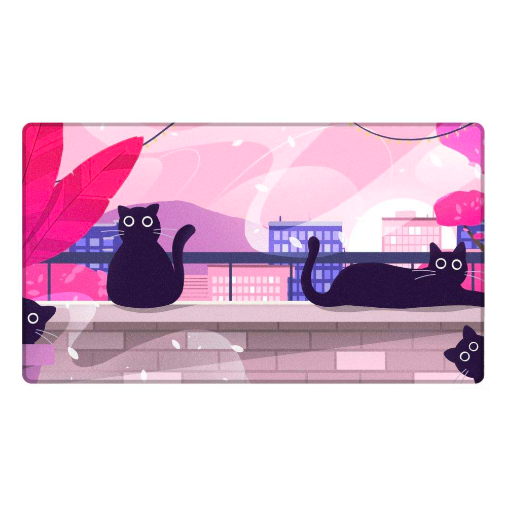 PlayMat 61x35 MousepadLab - BALCONY LOVE