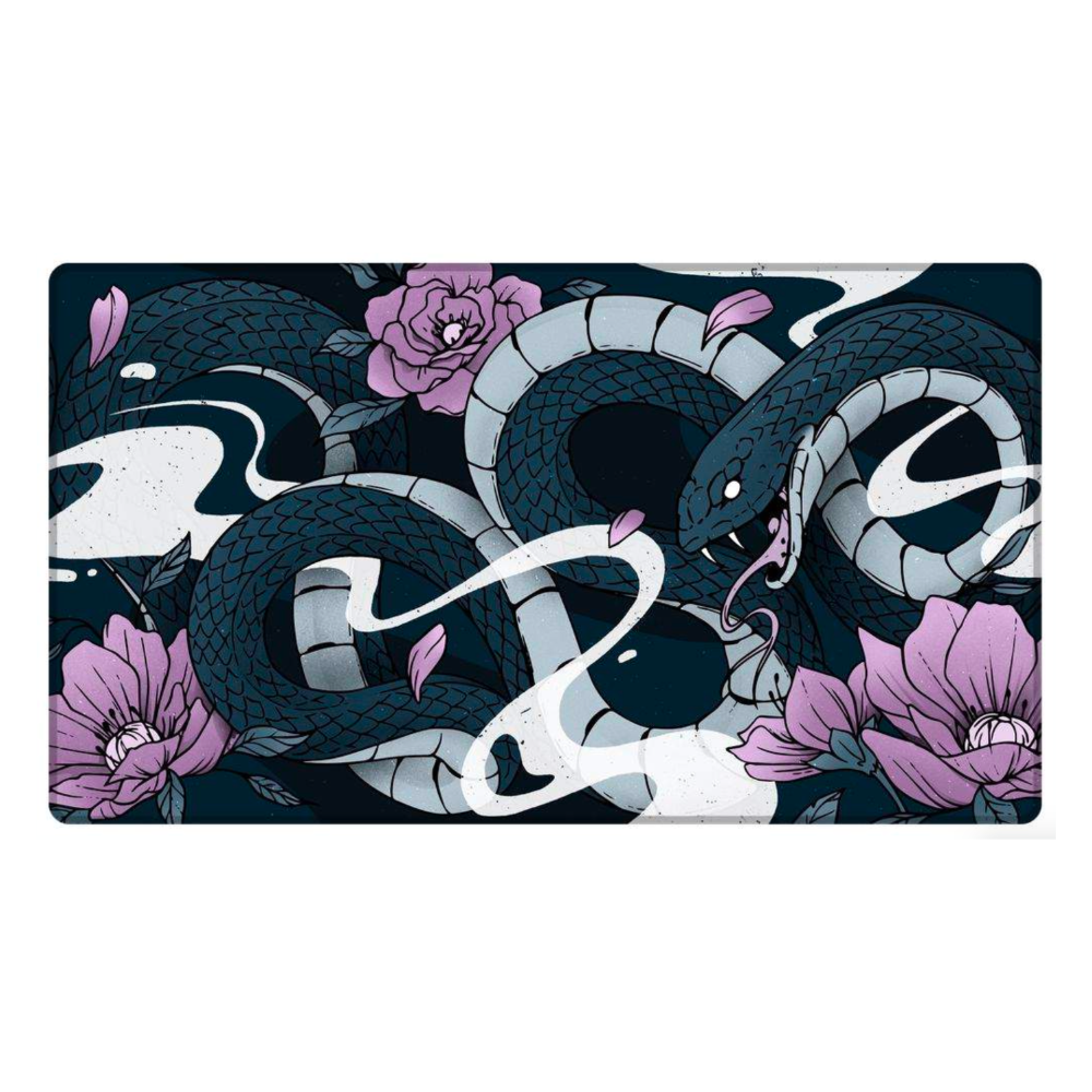 PlayMat 61x35 MousepadLab - WINTER SNAKE