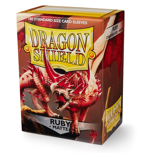 Protectores Dragon Shield Matte - Ruby
