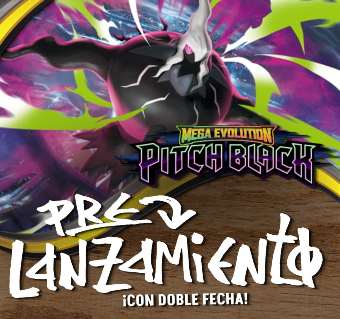 Pre lanzamiento Pokemon: Megaevolución-Oscuridad Absoluta