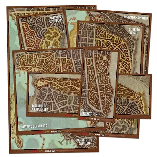 D&D Set de mapas Waterdeep Dragon Heist