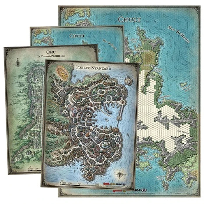 D&D Set de mapas de la Tumba de la Aniquilación