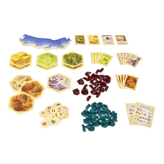 Catan: ampliación 5-6 jugadores Ciudades y Caballeros