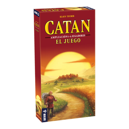 Catan: ampliación 5-6 jugadores Ciudades y Caballeros
