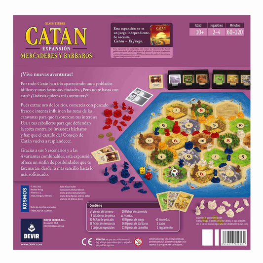 Catan: Mercaderes y Barbaros (expansión)