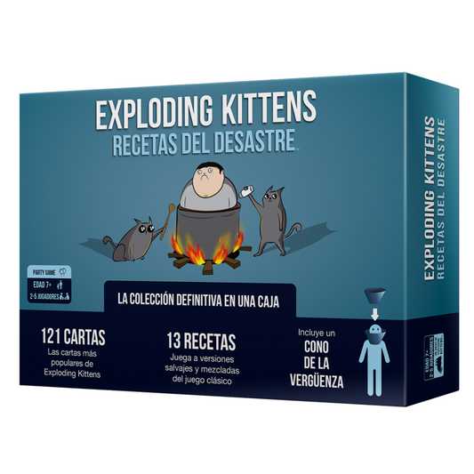 Exploding Kittens Recetas del Desaste