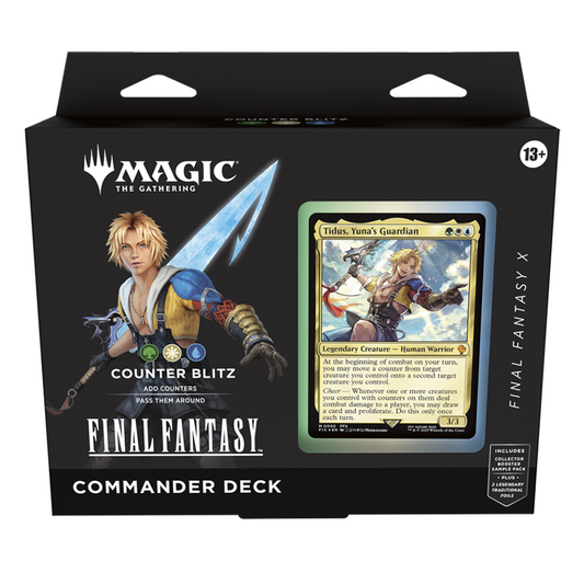 PREVENTA - Final Fantasy Counter Blitz (Verde Blanco Azul) - ING