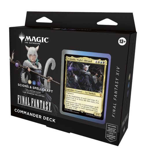 PREVENTA - Final Fantasy Scions & Spellcraft (Azul Negro Blanco) - ING