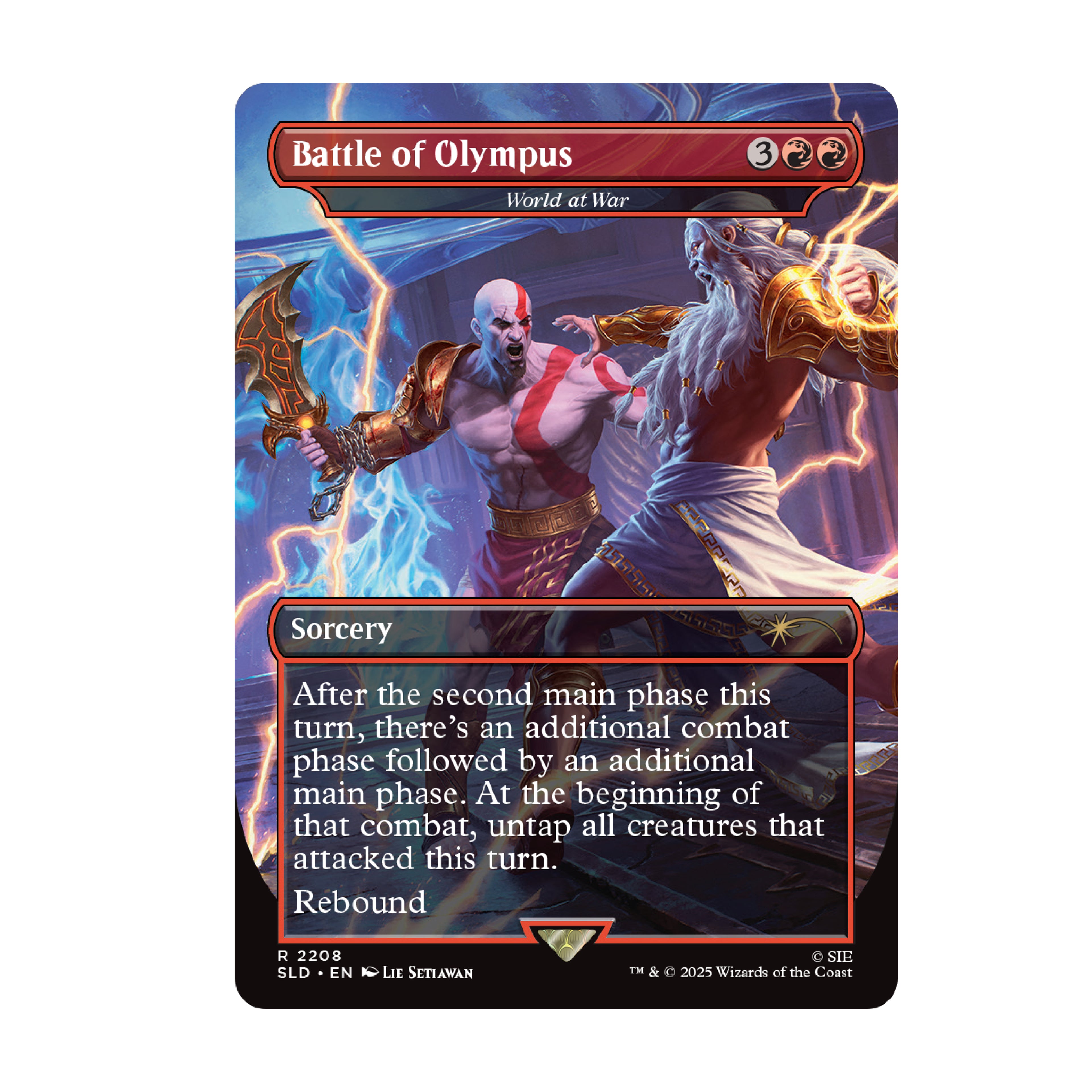 MTG Secret Lair x PlayStation: God of War: Greek