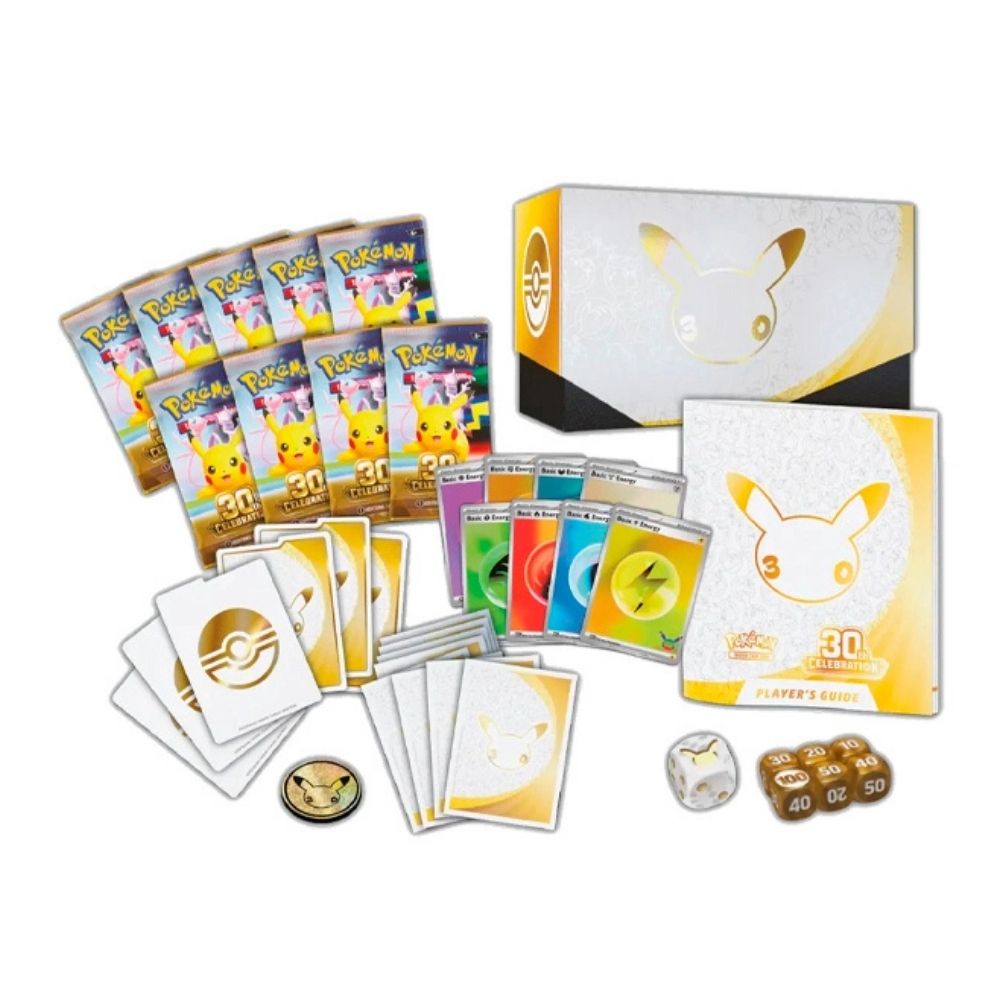 PREVENTA 30th Celebration Elite Trainer Box INGLES