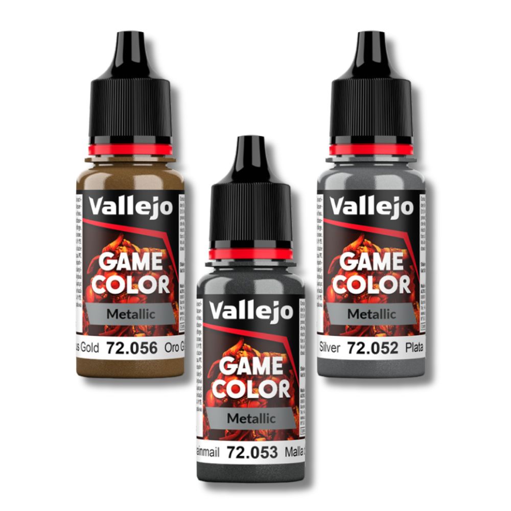 Pinturas Vallejo - GAME COLOR METALLIC