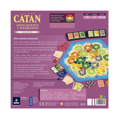 Catan: Mercaderes y Barbaros (expansión)