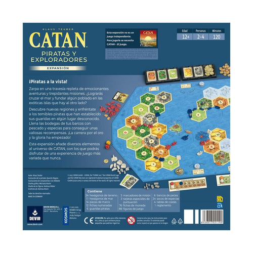 Catan: Piratas y Exploradores (expansión)