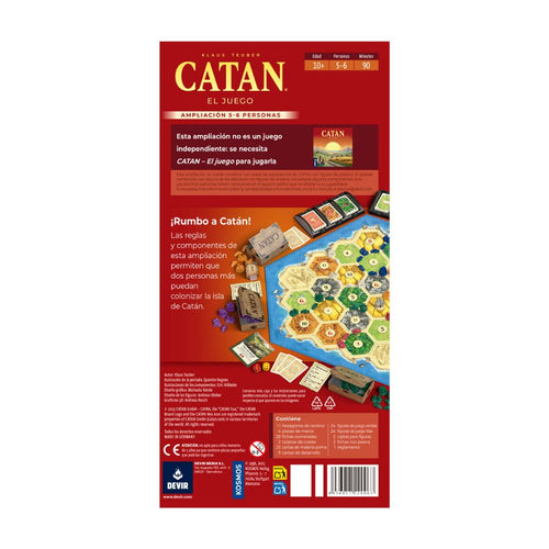 Catan: El Juego ampliación 5-6 jugadores