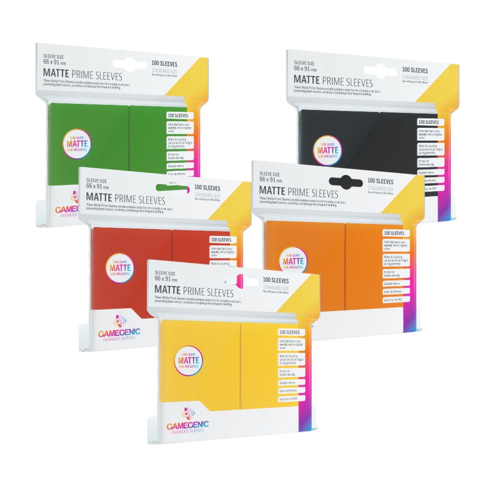 SLEEVES MATTE PRIME SLEEVES -Colores