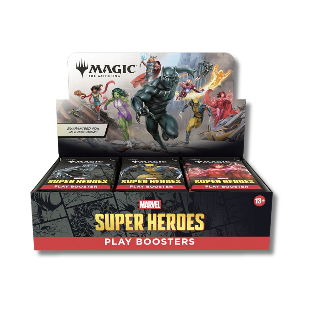 PRE VENTA: Marvel Super Heroes - Play Booster Box ING