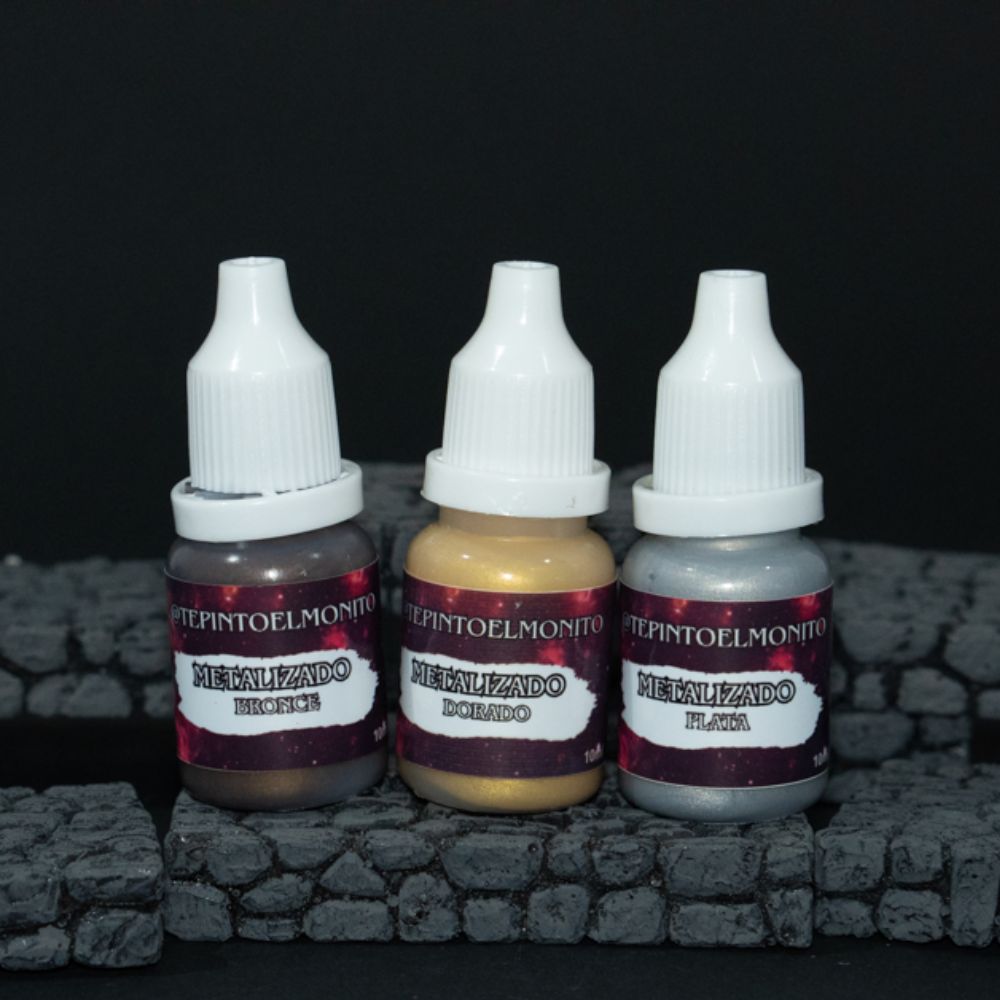 Colores Métalicos 10 ml.