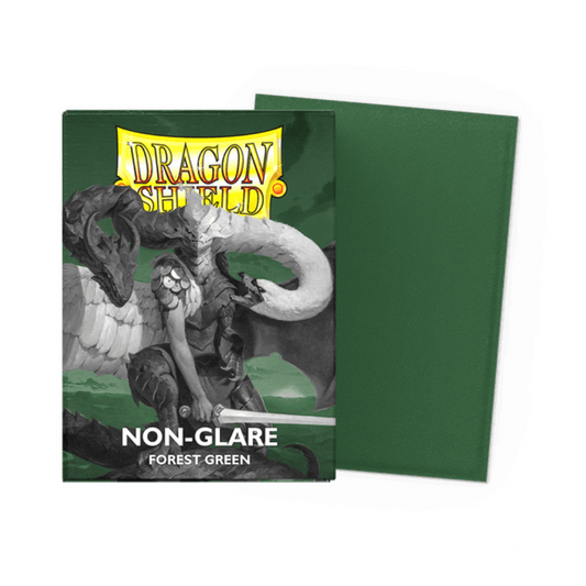Protectores Dragon Shield Matte - Non Glare Forest Green