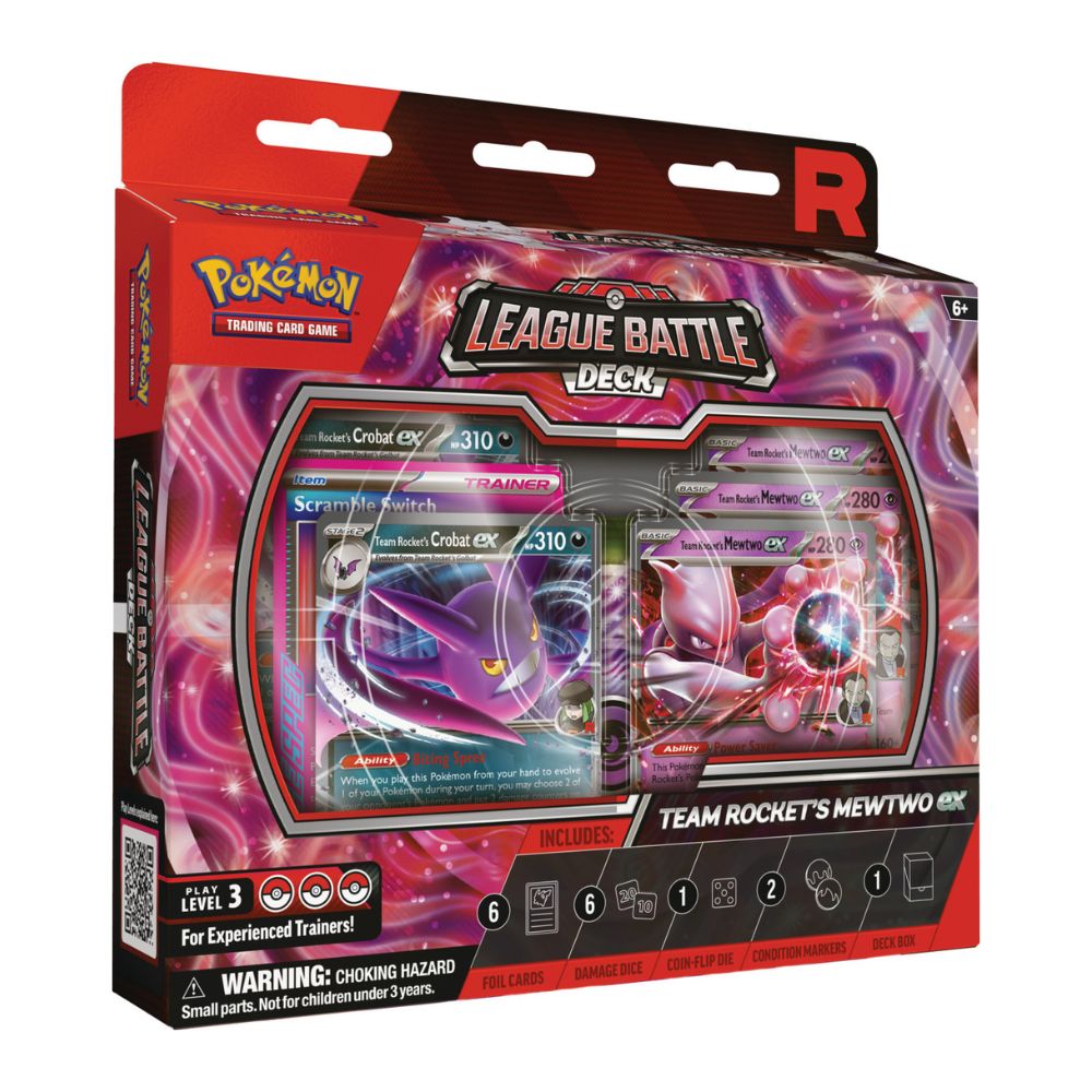 Team Rocket's Mewtwo-Ex League Battle Deck