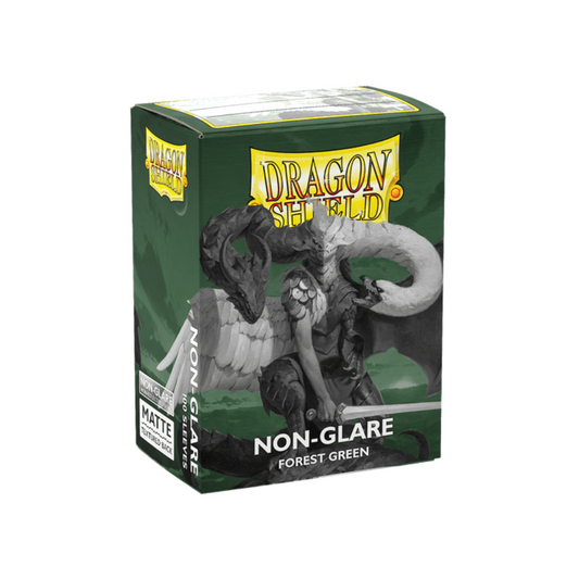 Protectores Dragon Shield Matte - Non Glare Forest Green