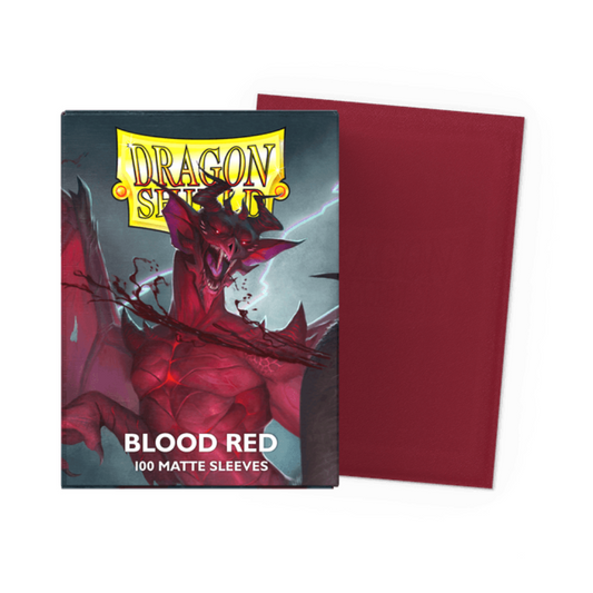 Protectores Dragon Shield Matte - Blood Red
