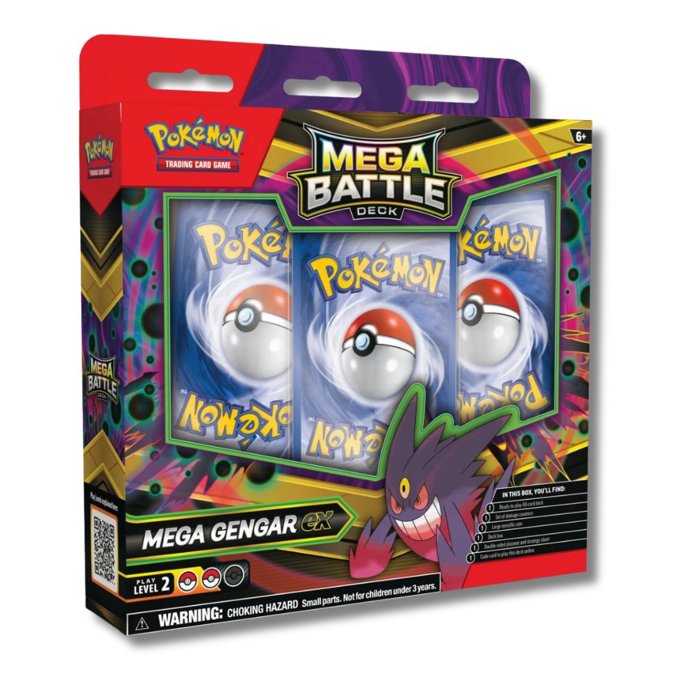 October Deluxe Battle decks - Mega Gengar ex