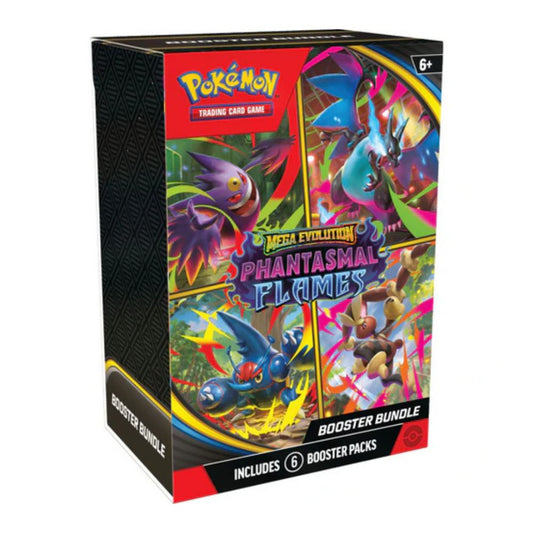 PREVENTAMega Evolutions – Phantasmal Flames - Booster Bundle