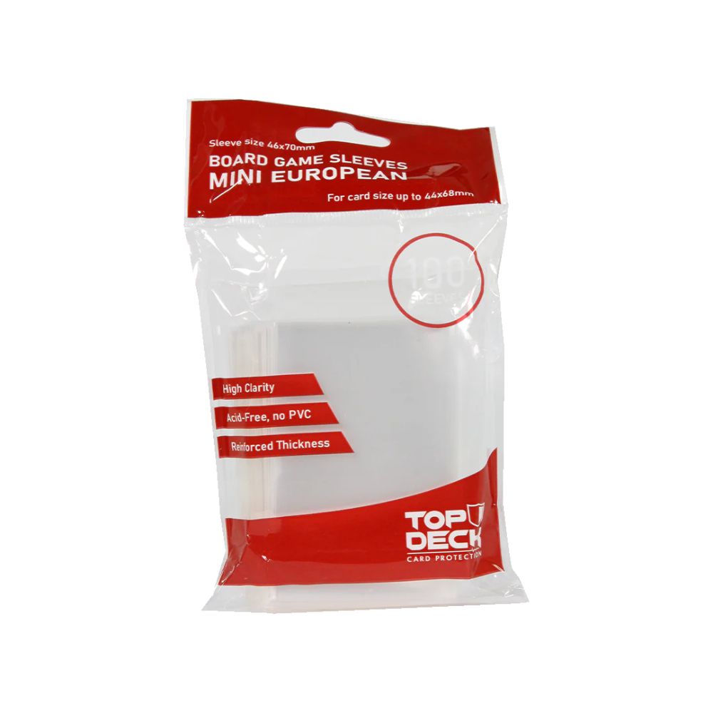 TOPDECK Mini European 44x68mm