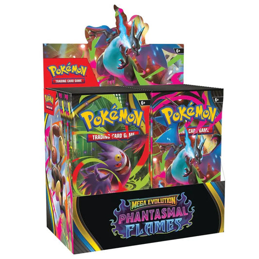 PREVENTA Mega Evolutions – Phantasmal Flames - Booster ESPAÑOL